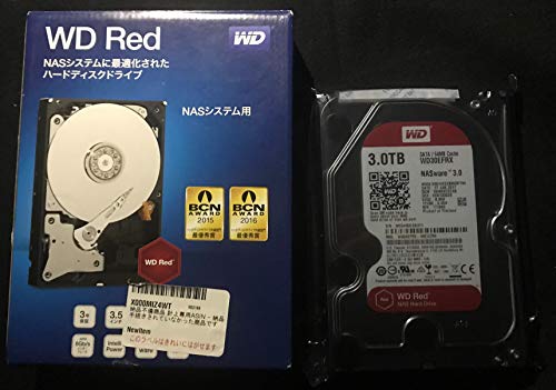「未使用品」WESTERN DIGITAL ハードディスクドライブ(内蔵) バルク品 WD30EFRX WD Red (中古品)
