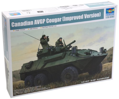 トランペッター 1/35 カナダ軍 グリズリー6×6 AVGP改 プラモデル(中古品)