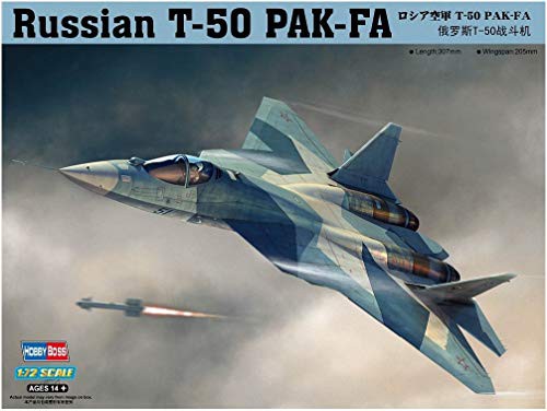 ホビーボス 1/72 エアクラフトシリーズ ロシア空軍 T-50PAK-FA プラモデル(中古品)の通販は