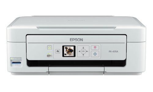 「ほぼ新品」EPSON インクジェット複合機 Colorio PX-435A(中古品)