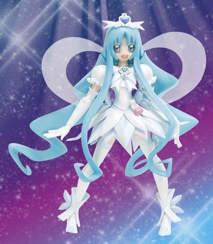 「ほぼ新品」S.H.フィギュアーツ ハートキャッチプリキュア！ キュアマリン スーパーシ (中古品)