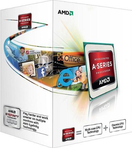 「非常に良い」AMD A-Series A10 5700 ソケットFM2 TDP 65W 3.4GHz×4 GPU HD7660D  AD570(中古品)
