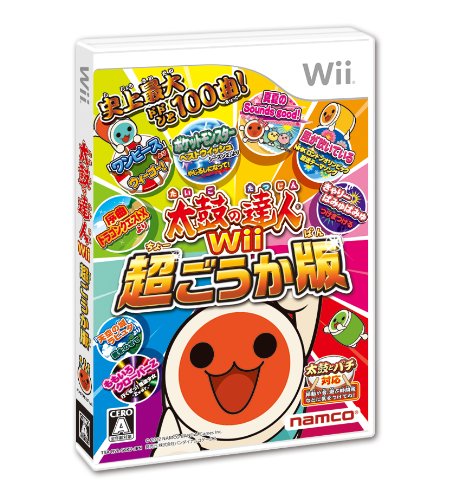 「未使用品」太鼓の達人Wii 超ごうか版 (ソフト単品版)(中古品)