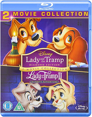 「非常に良い」Lady and the Tramp 1 and 2 [Blu-ray] [Region Free](中古品) 6,628円