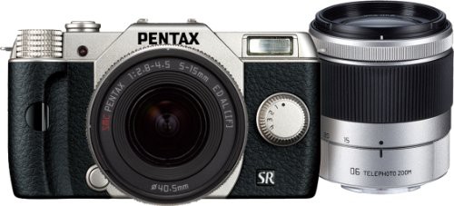 PENTAX デジタルミラーレス一眼 Q10 ダブルズームキット [標準ズーム 02 ST(中古品)