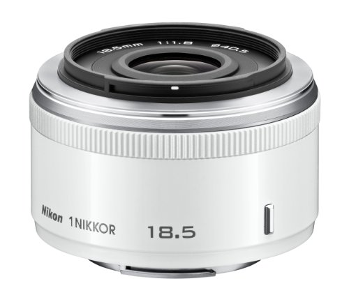 「非常に良い」Nikon 単焦点レンズ 1 NIKKOR 18.5mm f/1.8 ホワイト ニコンCXフォーマッ (中古品)