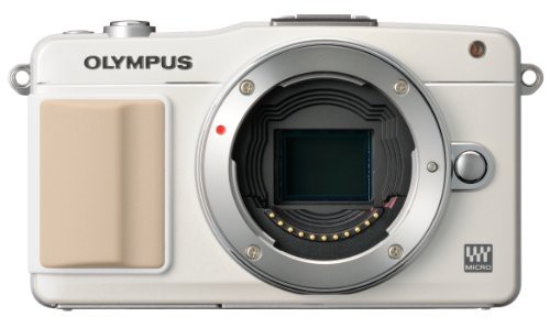 OLYMPUS ミラーレス一眼 PEN mini E-PM2 ボディ ホワイト E-PM2 BODY WHT(中古品)