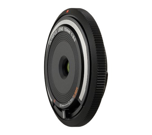「非常に良い」OLYMPUS ボディキャップレンズ ミラーレス一眼用  BCL-1580(中古品)