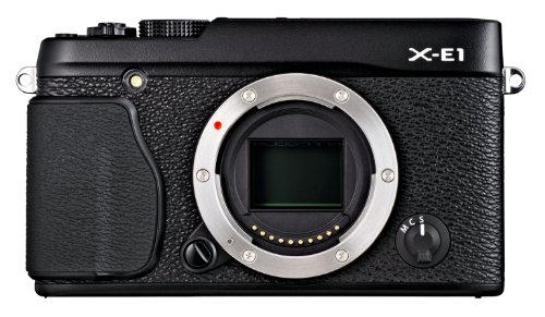 FUJIFILM ミラーレス一眼 X-E1 ボディ ブラック FX-X-E1B(中古品)