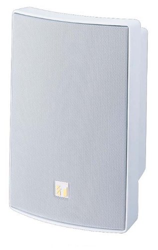 TOA コンパクトスピーカー 防滴型 20W 2ウェイバスレフ型 専用取付金具付  (中古品)