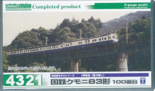 Nゲージ 4321 国鉄クモニ83形100番台 1両単品 (動力無し)(中古品) 6,984円