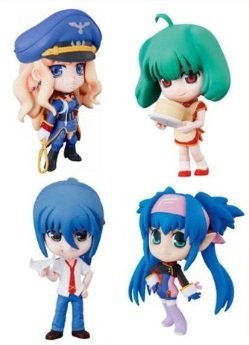 「未使用品」一番くじプレミアム　マクロスF　F賞　きゅんキャラ　全4種セット(中古品)