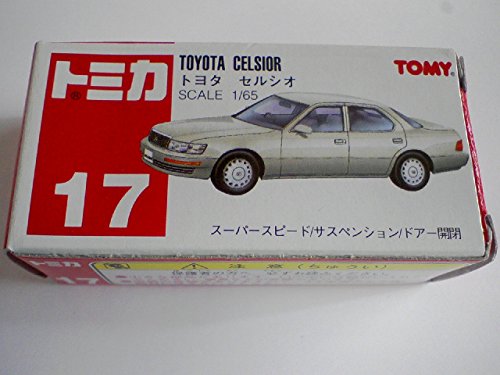「ほぼ新品」トミカ　赤箱　17　トヨタ　セルシオ　F10型　1/65(中古品)