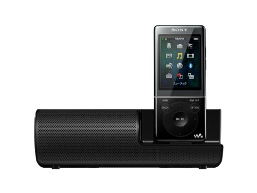 「非常に良い」SONY ウォークマン Sシリーズ [メモリータイプ] スピーカー付 8GB ブラック(中古品)