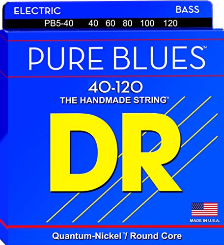 DR Strings PB5-40ピュアブルースベースギター弦(中古品)の通販は 7,967円