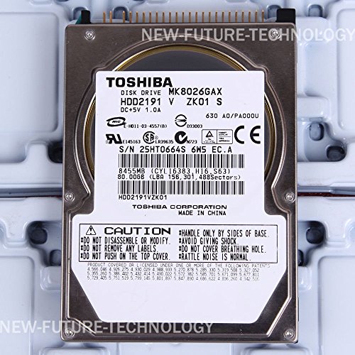 「非常に良い」Toshiba mk8026gax 80 GB(中古品)