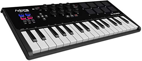 M-Audio USB MIDIキーボードコントローラー 32鍵 8パッド・8ノブ Axiom AIR(中古品)