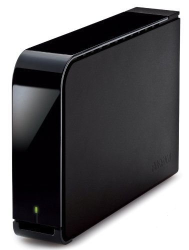 BUFFALO ターボPC EX2対応 USB2.0用 外付けHDD 1TB HD-LS1.0TU2C(中古品)