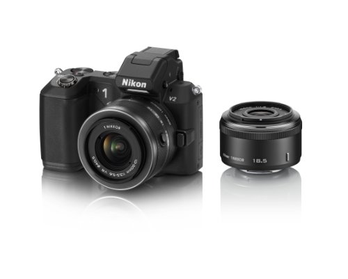 Nikon ミラーレス一眼 Nikon 1 V2 ダブルレンズキット 1 NIKKOR 18.5mm 