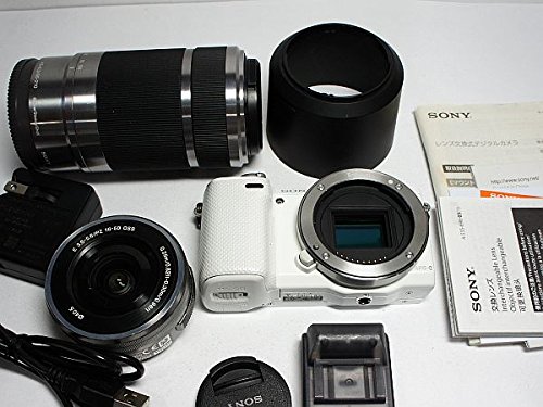 SONY α NEX5 ミラーレス一眼 ミラーレス一眼カメラ レンズ2本付き SONY