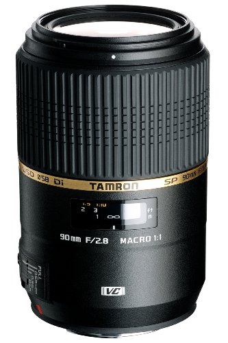 「非常に良い」TAMRON 単焦点マクロレンズ SP 90mm F2.8 Di MACRO 1:1 VC USD キヤノン用 (中古品)