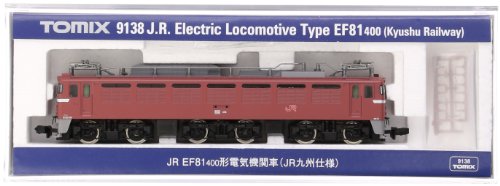 「ほぼ新品」TOMIX Nゲージ EF81-400 JR九州仕様 9138 鉄道模型 電気機関車(中古品)