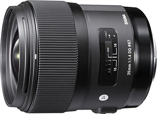 SIGMA 単焦点広角レンズ Art 35mm F1.4 DG HSM ニコン用 フルサイズ対応 34(中古品)