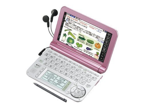 シャープ カラー電子辞書Brain ピンク系 PW-A7300-P(中古品)の通販は 13,944円