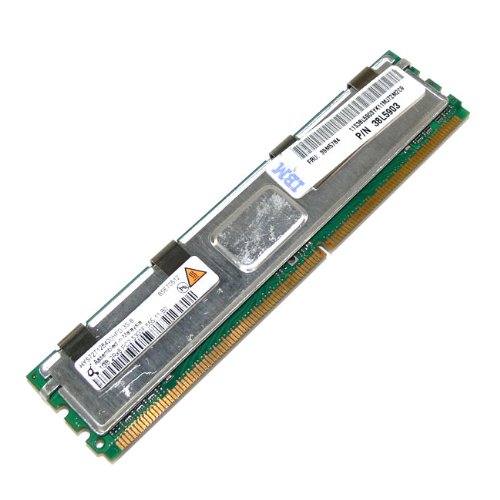 「ほぼ新品」Qimonda Mem DIMM 1?GB pc2???5300?FBD 64?mx8?ROHSメモリモジュールhys72t(中古品)