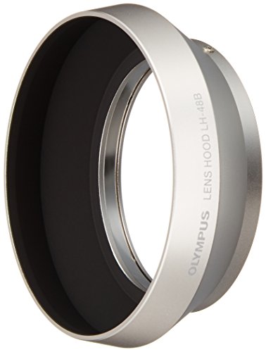 「ほぼ新品」OLYMPUS メタルレンズフード M.ZUIKO DIGITAL ED 17mm F1.8用 LH-48B(中古品)