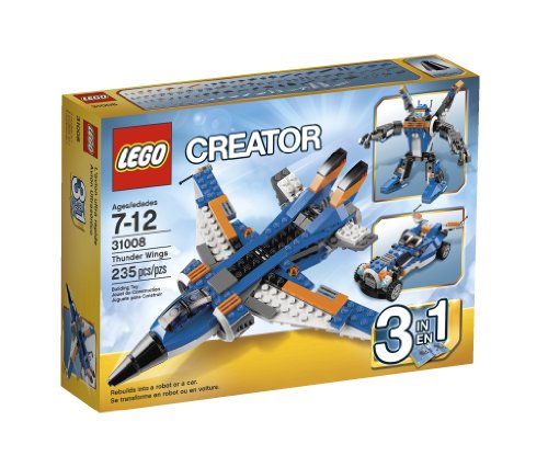 「ほぼ新品」LEGO Creator Thunder Wings 31008   並行輸入品(中古品)