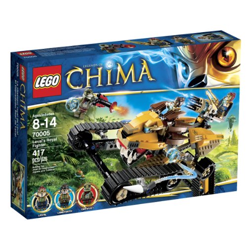 「非常に良い」LEGO Chima Laval Royal Fighter 70005 ＝レゴチマ・ラバルロイヤルファイ (中古品)