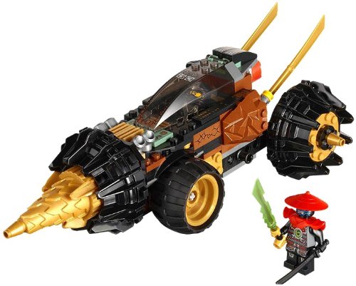 「非常に良い」レゴ　ニンジャゴ☆　アースドリラー　LEGO Ninjago Cole Earth Driller 70(中古品)