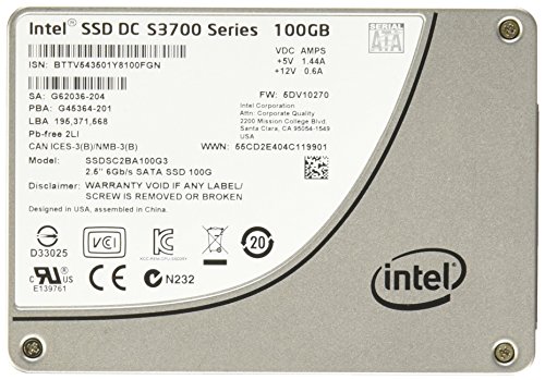 INTEL BLK SSD DC S3700 Series 2.5inch 7mm厚 100GB SSDSC2BA100G301(中古品)の通販は