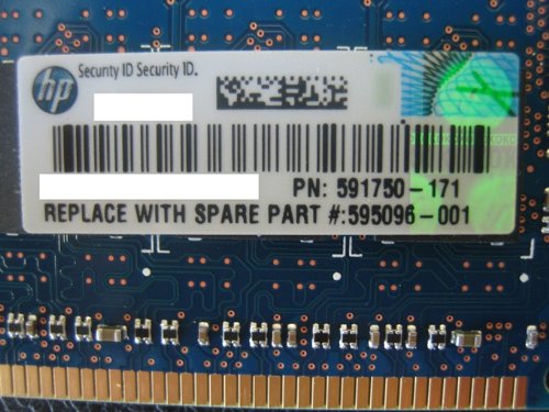 HP 4?GB pc3???10600?ddr3???1333?1rx4?ECC Registered DIMM (HP PN # 5950(中古品)の通販は