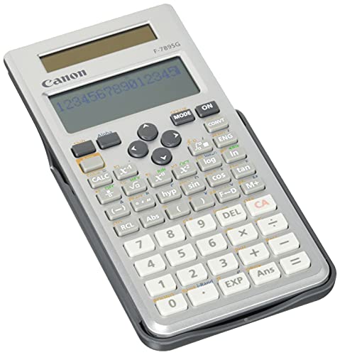 「未使用品」Canon 445関数電卓 F-789SG-SL 土地家屋調査士試験対応(中古品)