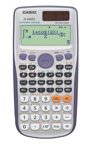 「非常に良い」カシオ 関数電卓 数学自然表示 572関数 10桁 fx-995ES-N シルバー(中古品)