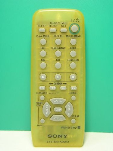 SONY オーディオリモコン RM-SF3MD(中古品)の通販は