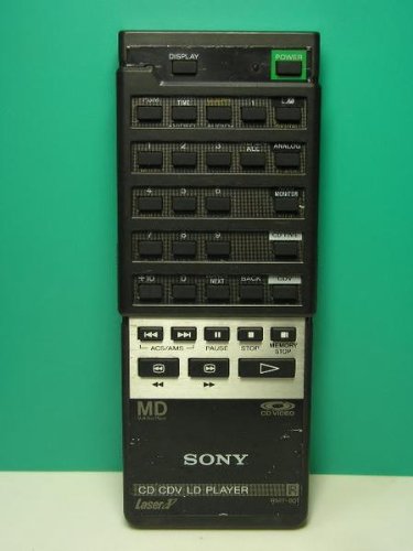 「非常に良い」SONY CD/CDV/LDリモコン RMT-801(中古品)