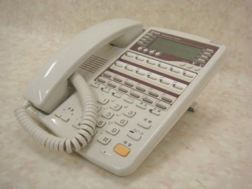 MBS-12LKTEL-(1) NTT 12外線バス漢字表示電話機 [オフィス用品] ビジネスフ(中古品)