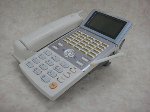 NYC-30iA-DHCL ナカヨ iA 30ボタンデジタルハンドルコードレス電話機 [オフ(中古品)