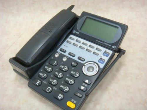 BX-CCLTEL-(1)(K) NTT BX カールコードレス電話機(ACアダプタ無) [オフィス(中古品)の通販は