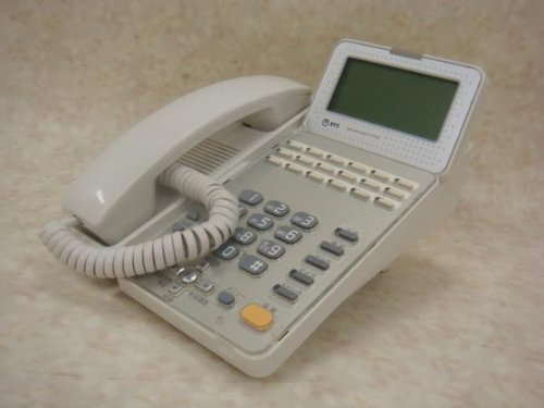 「非常に良い」GX-(18)APFSTEL-(2)(W) NTT αGX 18ボタンアナログ停電スター電話機 [オフ (中古品)