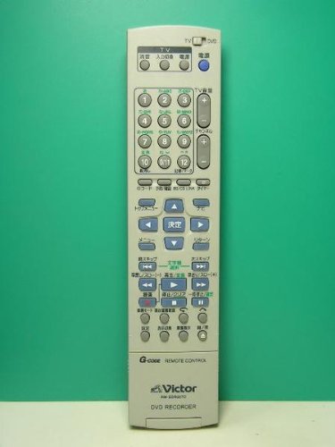 ビクター DVDレコーダーリモコン RM-SDR007D(中古品)