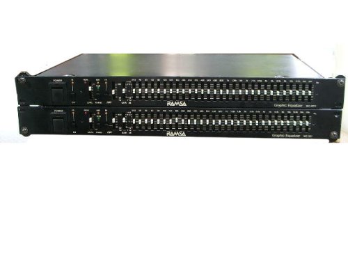 グラフィックイコライザー　ラムサ　WZ-9311　モノラル2台　　（21096）(中古品)の通販は 23,843円