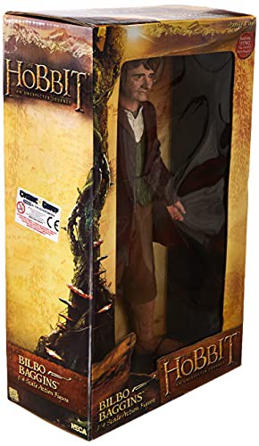 ホビット 〜思いがけない冒険 NECA 1/4スケールフィギュア ビルボ・バギン (中古品)