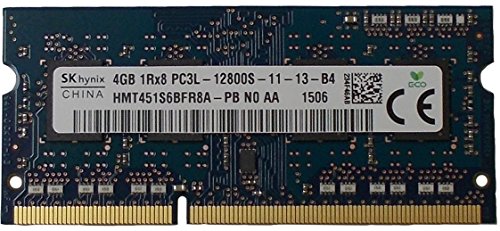 「ほぼ新品」RAMメモリ4?GB (1?x 4?GB) ddr3?pc3???12800,1600?MHz 204ピンSODIMM、ノー(中古品)