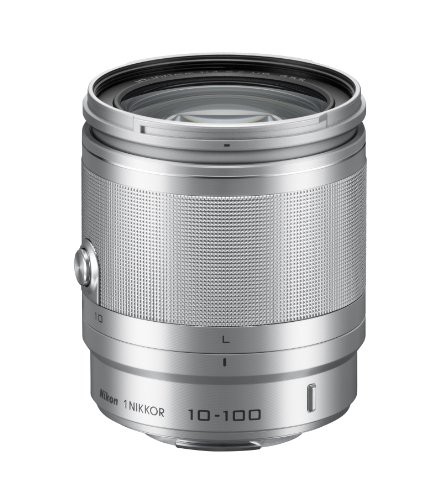 Nikon 高倍率ズームレンズ 1 NIKKOR VR 10-100mm f/4-5.6 シルバー ニコンC(中古品)