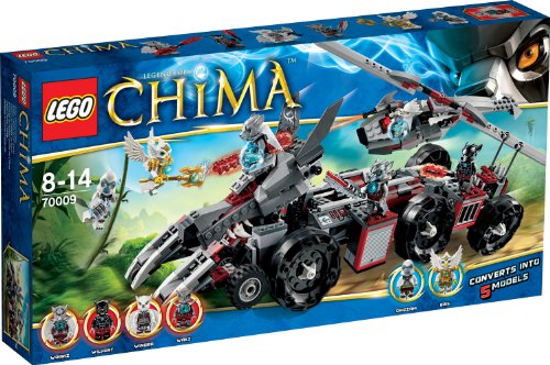 「非常に良い」レゴ (LEGO) チーマ ウォリズのコンバット・レアー 70009(中古品)