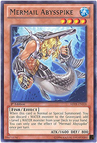 遊戯王 英語版 水精鱗-アビスパイク ABYR-EN018 - common - Unl(中古品)